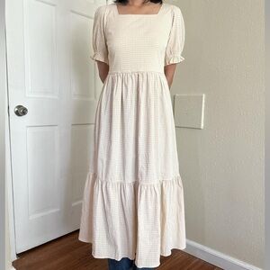 Lisa says gah gingham dress